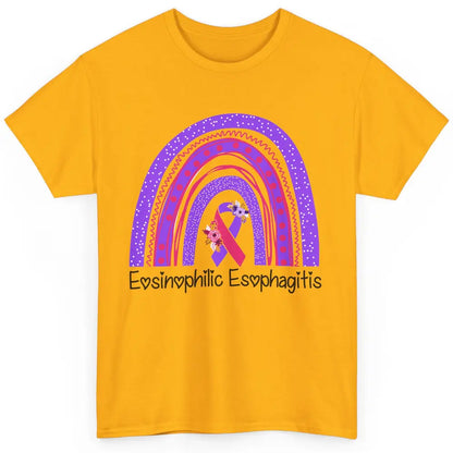 Eosinophilic Esophagitis Awareness Awareness EOE Rainbow Classic Unisex T-Shirt