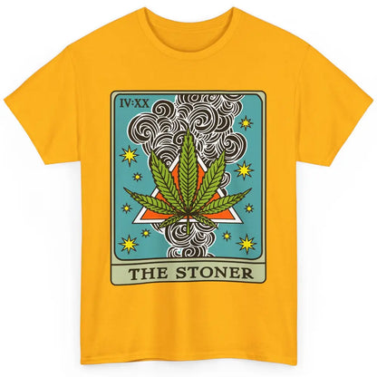 Vintage Weed The Stoner Tarot Card Weed Cannabis Marijuana Classic Unisex T-Shirt