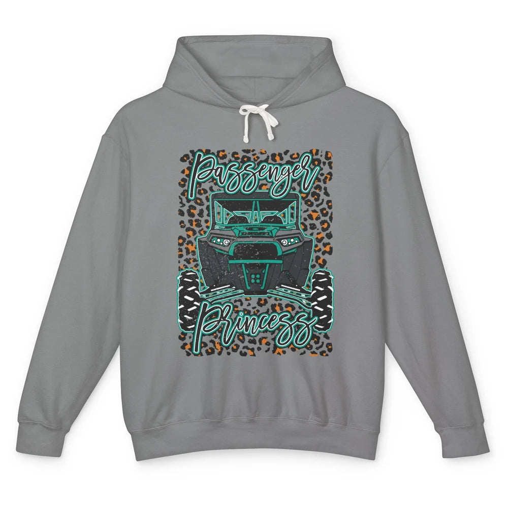 Leopard Rzr Passenger Princess Offroad Mud Up SXS Adventure Unisex Lightweight Hoodie