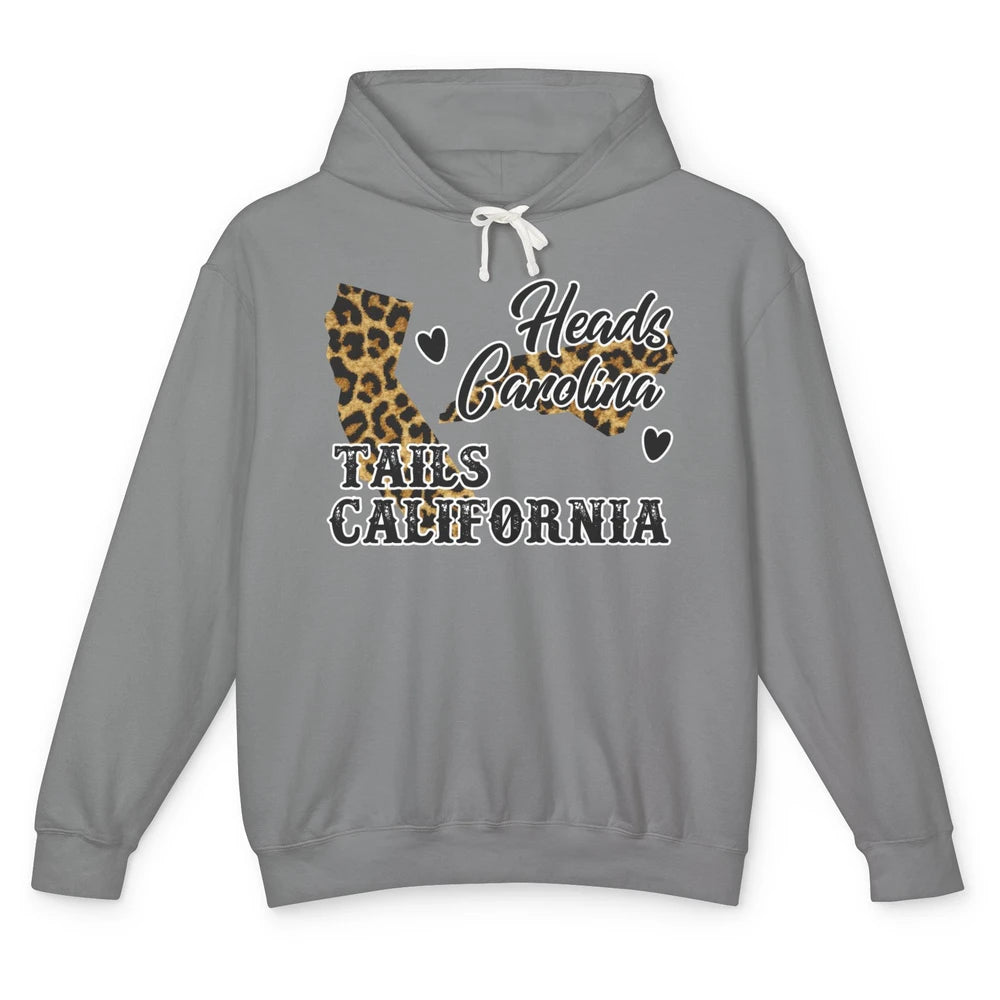 Retro Leopard Heads Carolina Tail California Western Summer Unisex Lightweight Hoodie