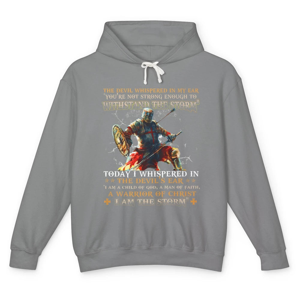 Crusader Knight Templar Warrior Of God Christ Retro Brother Unisex Lightweight Hoodie