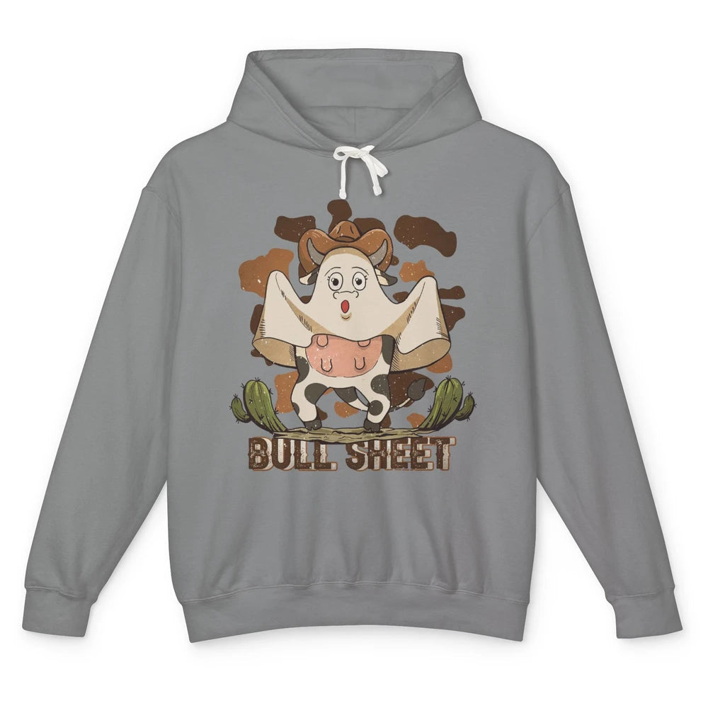 Funny Baby Daisy Cow Ghost Bull Sheet Western Halloween Unisex Lightweight Hoodie