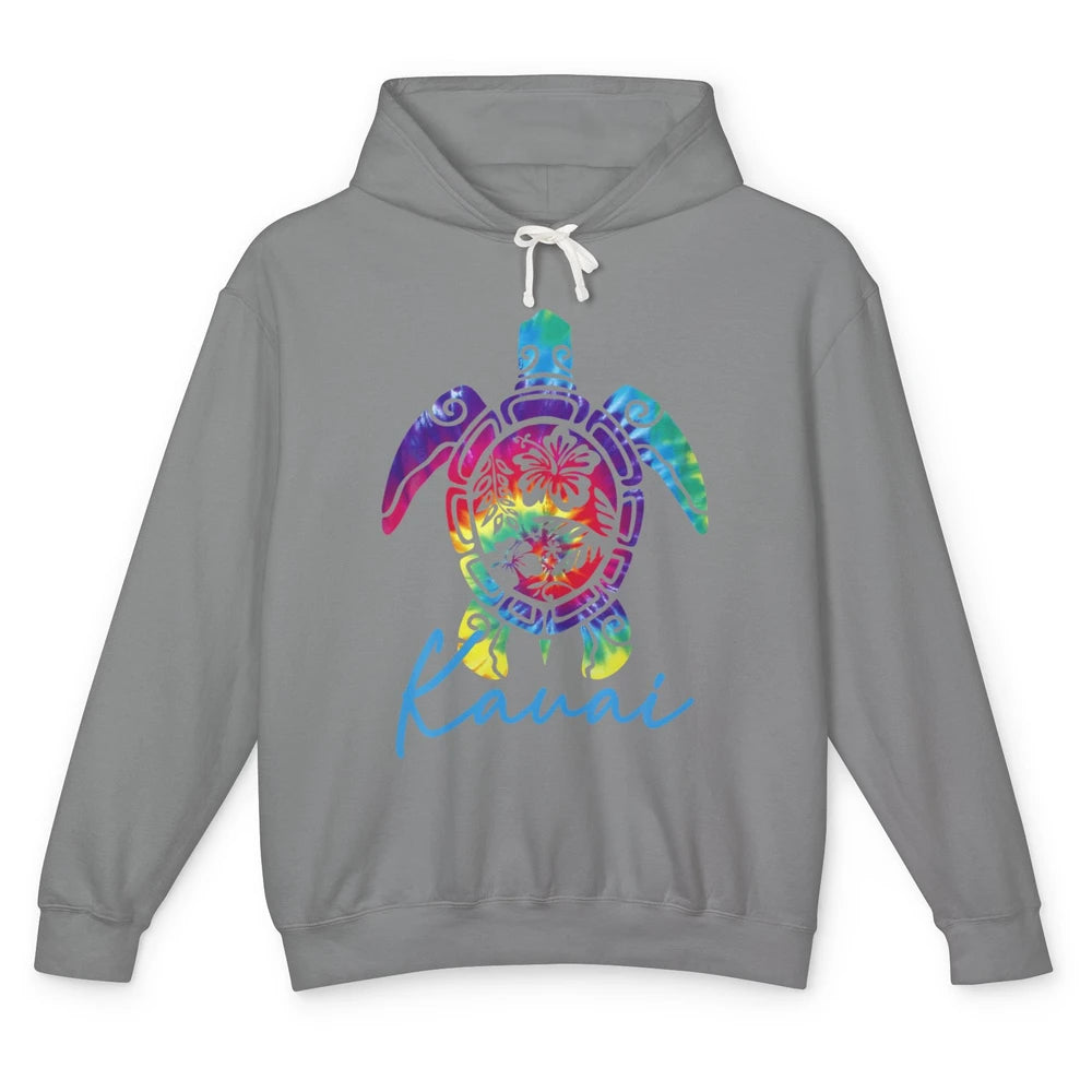 Cute Hawaiian Sea Turtle Kauai Hawaii Island Vacation Beach Unisex Lightweight Hoodie