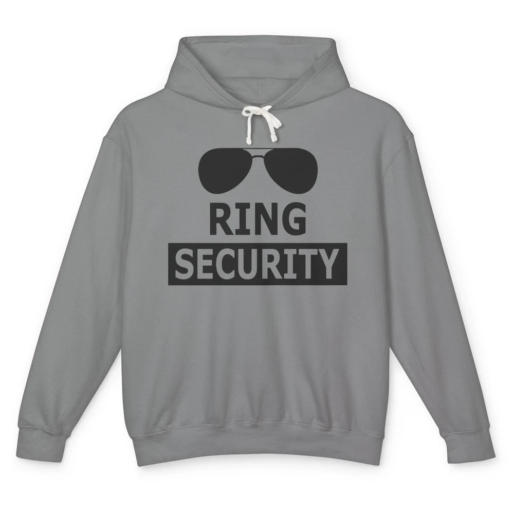 Wedding Ring Security Boy Ring Bearer Wedding Party Unisex Lightweight Hoodie