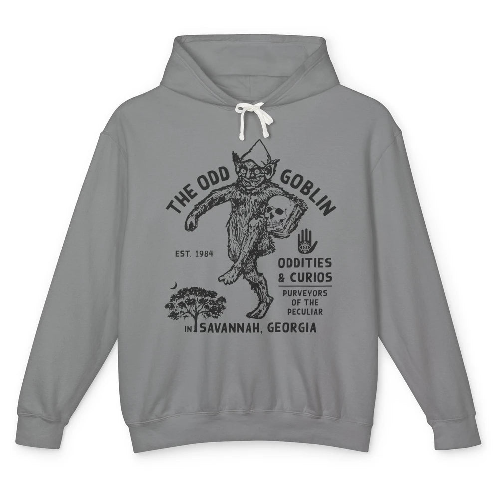 Vintage The Odd Goblin Est 1984 Oddities Savannah Georgia Unisex Lightweight Hoodie