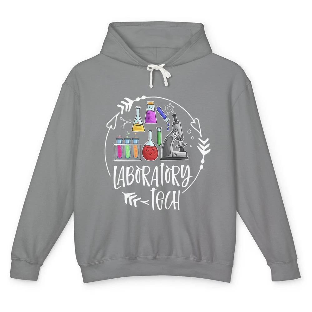 Cute Laboratory Tech Lab Week Medical Laboratory Scientist Unisex Lightweight Hoodie