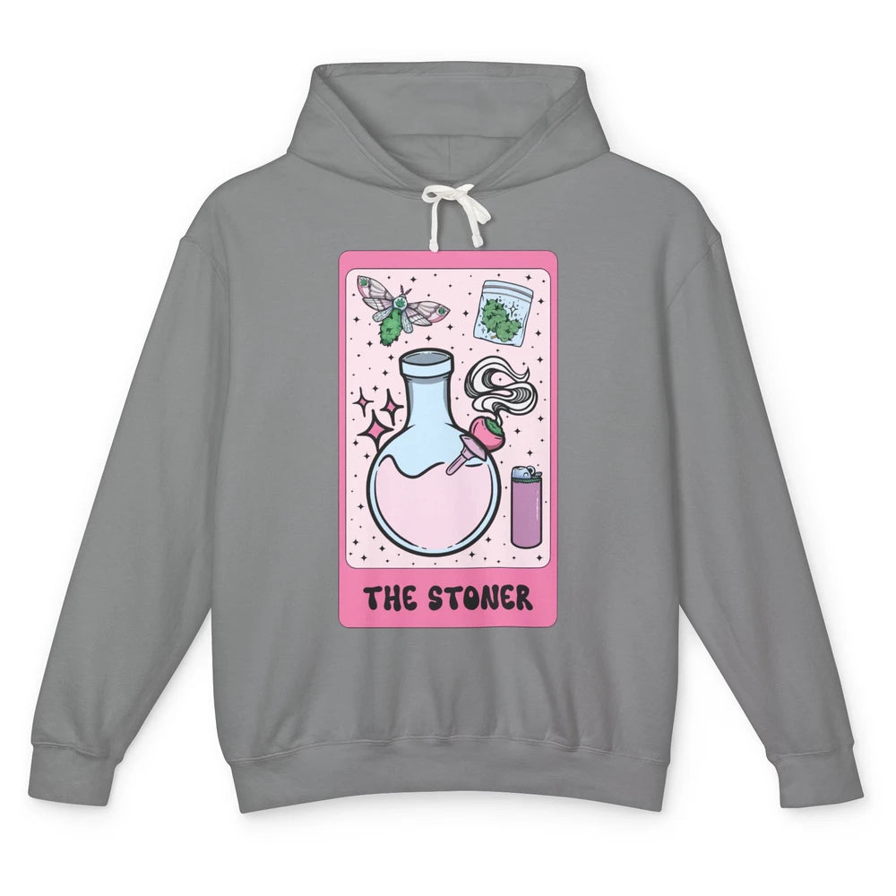 Funny Weed The Stoner Tarot Card Cannabis Weed Lovers Unisex Lightweight Hoodie