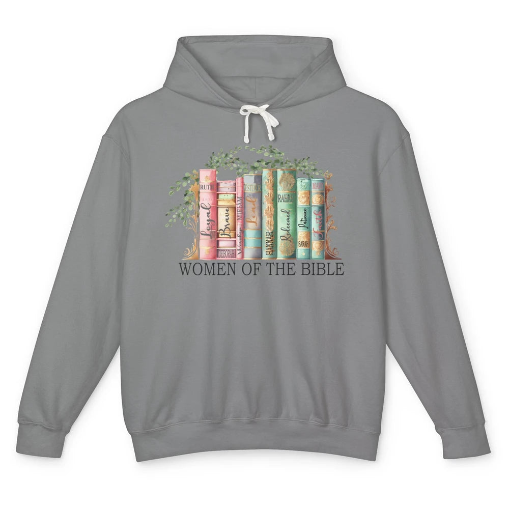 Wildflower Christian Women Of The Bible Religious Book Lover Unisex Lightweight Hoodie