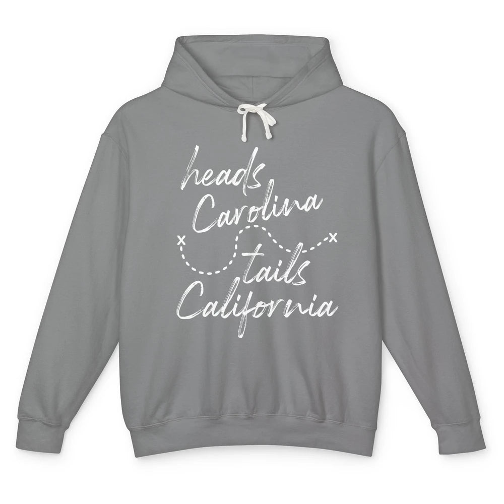 Heads Carolina Tail California Western Summer Beach Paradise Unisex Lightweight Hoodie