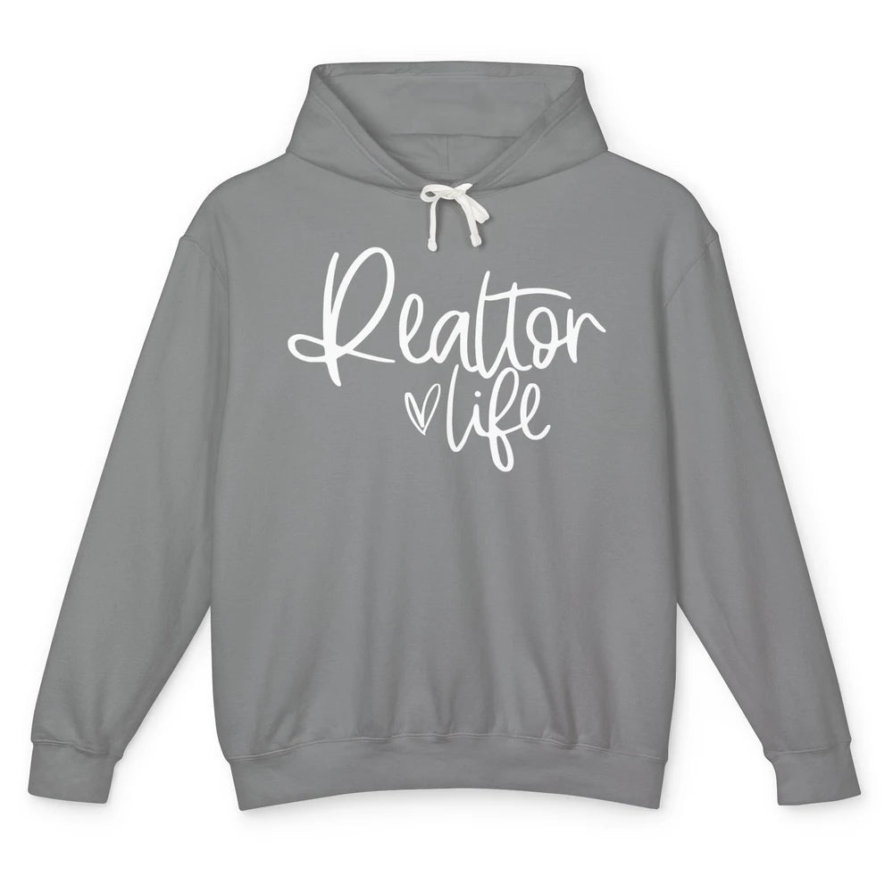 Leopard Love Real Estate Life Realtor Life House Investment Unisex Lightweight Hoodie