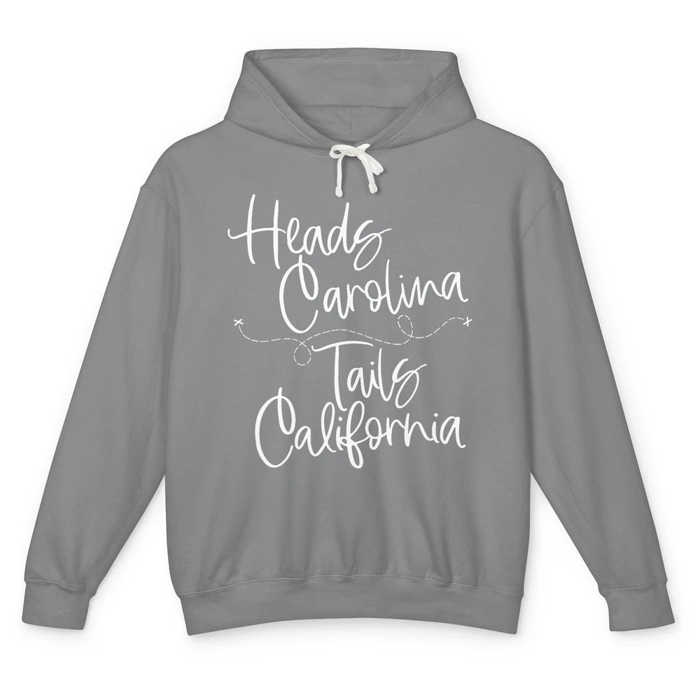 Retro 90s Heads Carolina Tail California Beach Summer Travel Unisex Lightweight Hoodie