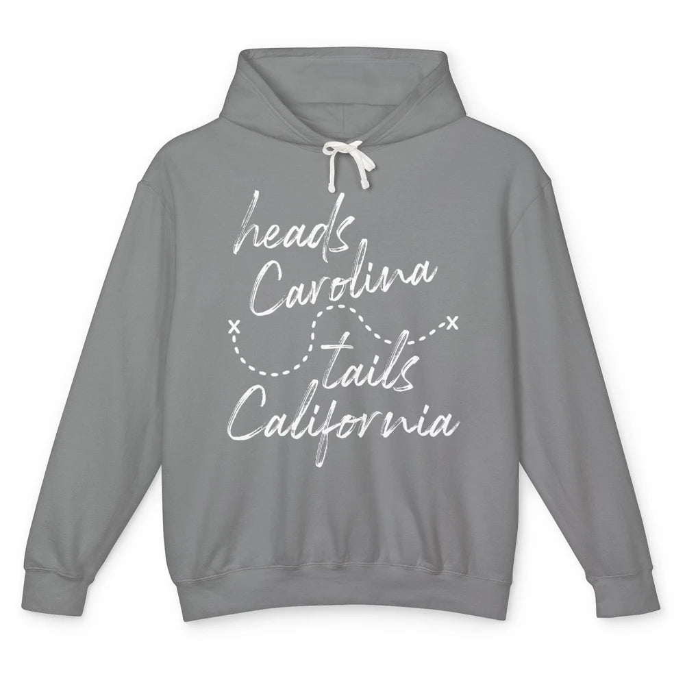 Retro 90s Heads Carolina Tail California Beach Summer Travel Unisex Lightweight Hoodie