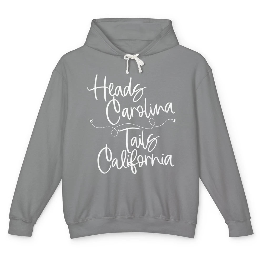 Vintage Heads Carolina Tail California Summer Beach Paradise Unisex Lightweight Hoodie