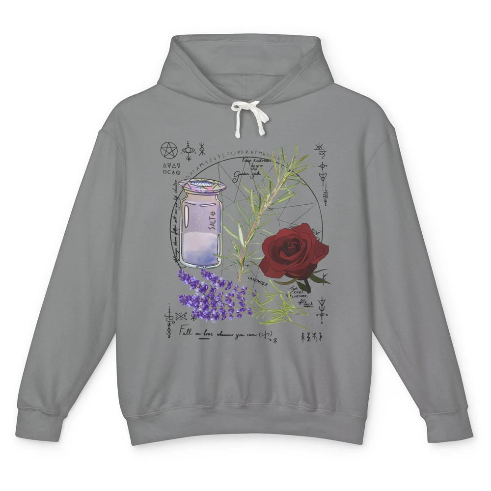 Practical Magic Gardening Card Gardeners Plant Lovers Gift Unisex Lightweight Hoodie