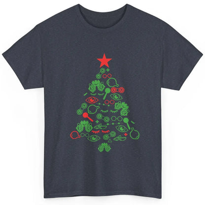 Funny Optometrist Symbols Christmas Tree Optician Optometry Classic Unisex T-Shirt