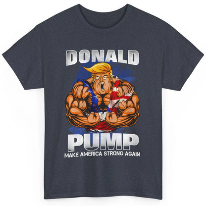 Donald Pump Weightlifter Make America Swole Again Trump 2024 Classic Unisex T-Shirt