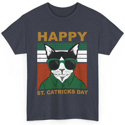 Funny Black Cat Happy St Catricks Day St Patrick's Day Gift Classic Unisex T-Shirt