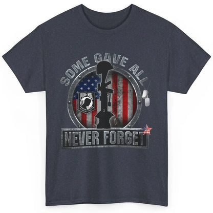 Retro US Veteran Some Gave All Never Forget Memorial Day Classic Unisex T-Shirt