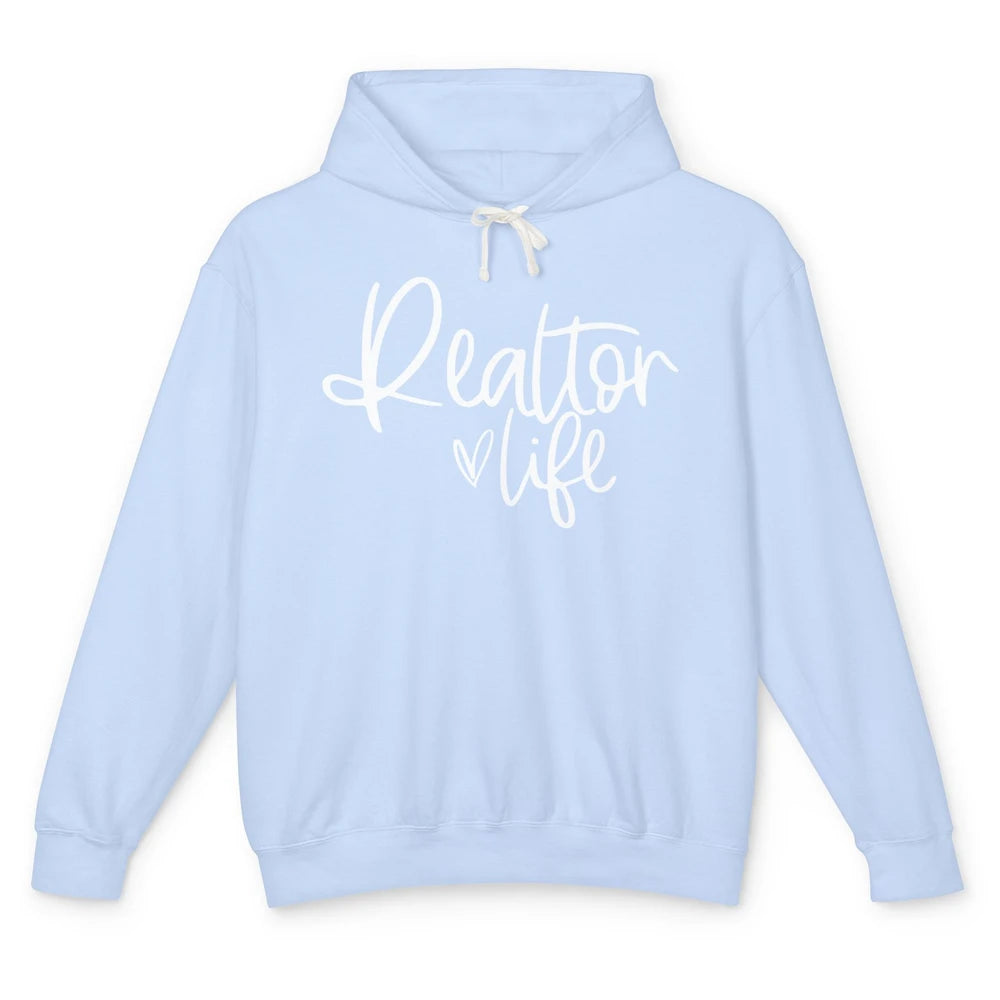 Leopard Love Real Estate Life Realtor Life House Investment Unisex Lightweight Hoodie