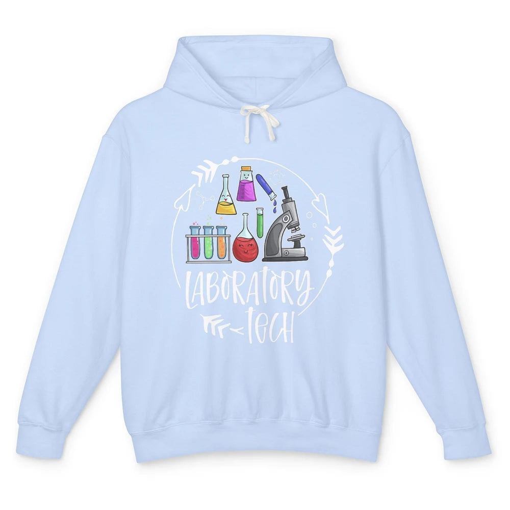 Cute Laboratory Tech Lab Week Medical Laboratory Scientist Unisex Lightweight Hoodie