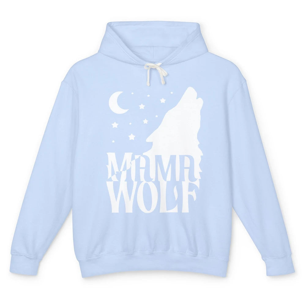 Wolf Pack Wolf Family Mama Wolf Matching Family Outfit Unisex Lightweight Hoodie