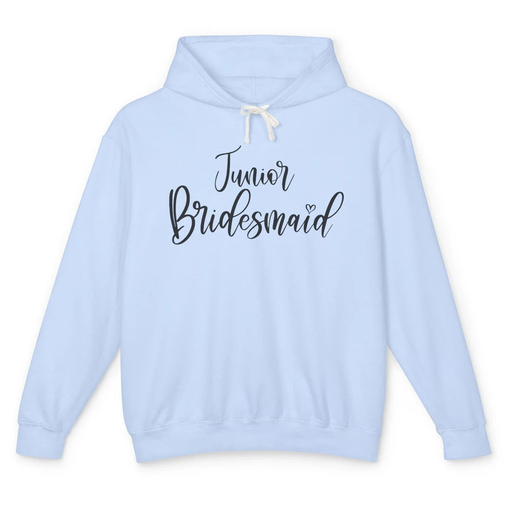 Junior Bridesmaid Engagement Bachelorette Bridal Party Unisex Lightweight Hoodie