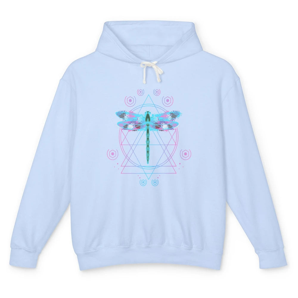 Dragonfly Pastel Gothic Hippie Aesthetic Dark Mystical Witch Unisex Lightweight Hoodie