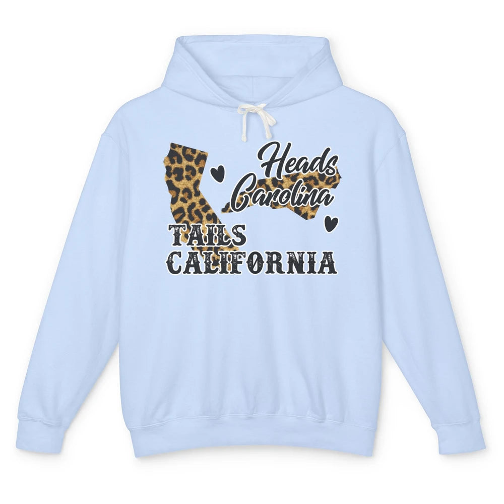 Retro Leopard Heads Carolina Tail California Western Summer Unisex Lightweight Hoodie