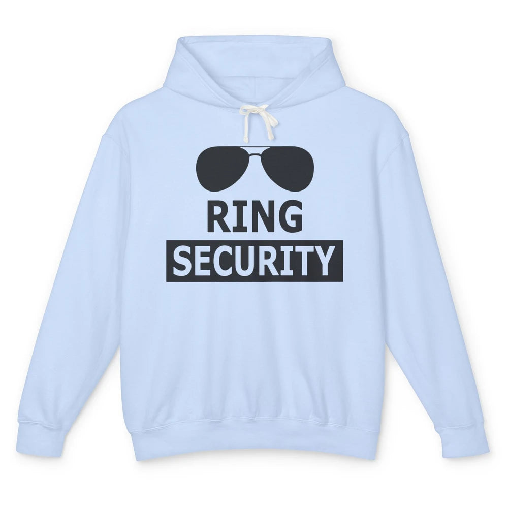 Wedding Ring Security Boy Ring Bearer Wedding Party Unisex Lightweight Hoodie