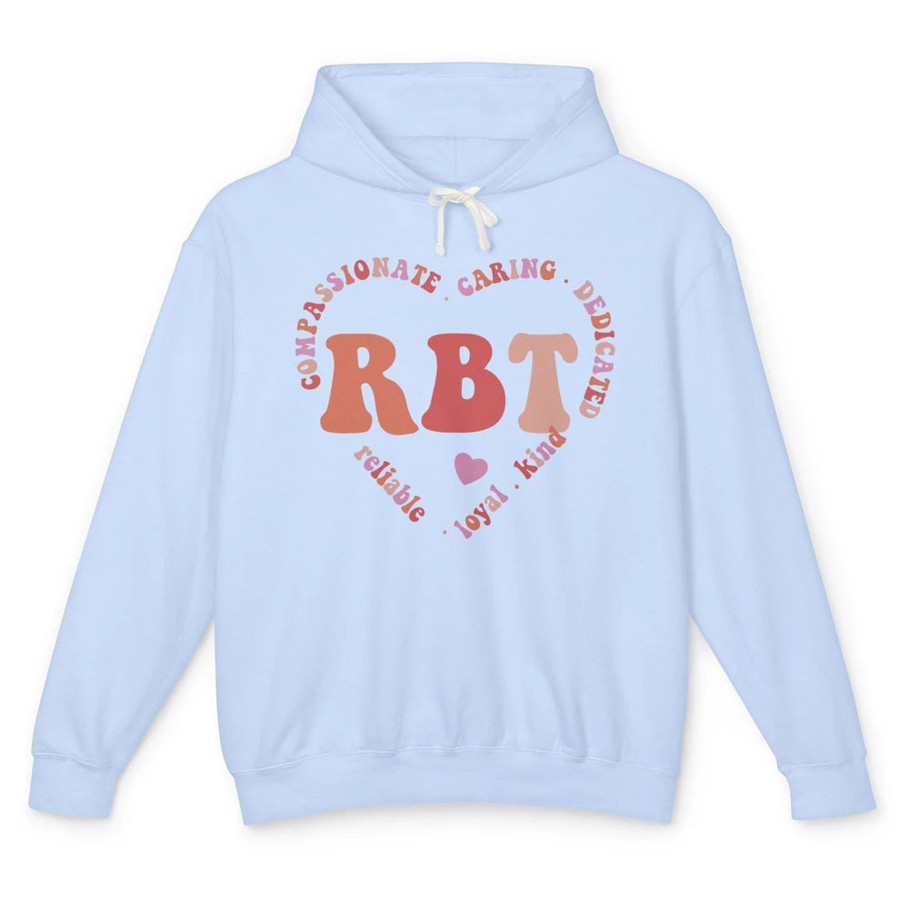 ABA Therapist Valentines Day Applied Behavior Analysis Heart Unisex Lightweight Hoodie