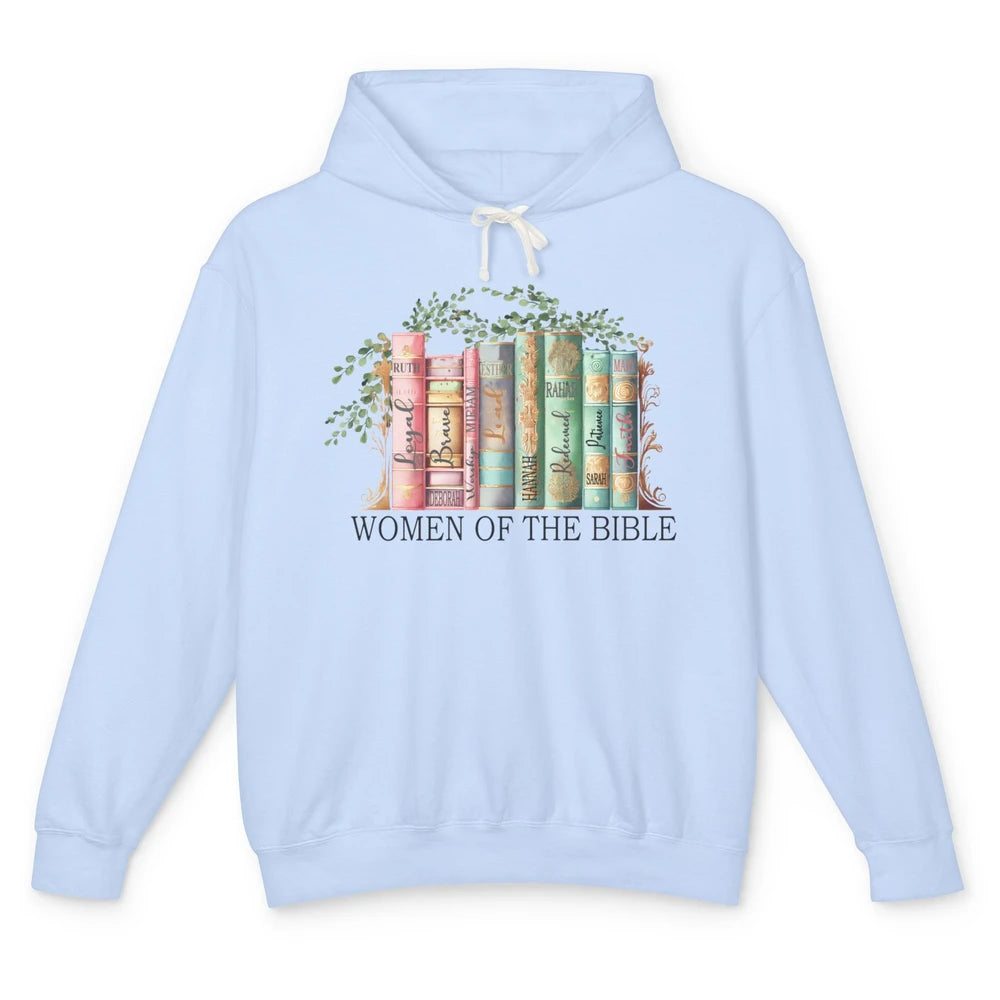 Wildflower Christian Women Of The Bible Religious Book Lover Unisex Lightweight Hoodie