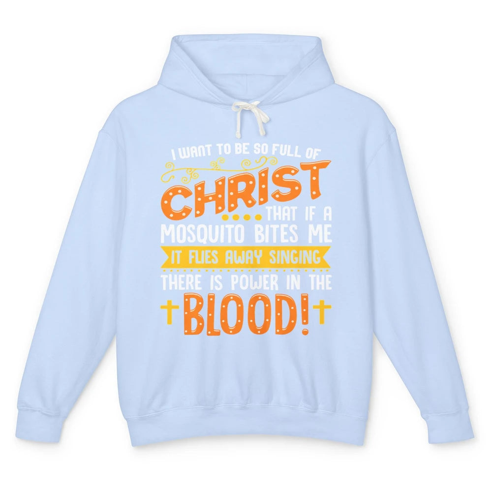 Funny Christian Servant Of God Faithful Jesus Cross Faith Unisex Lightweight Hoodie