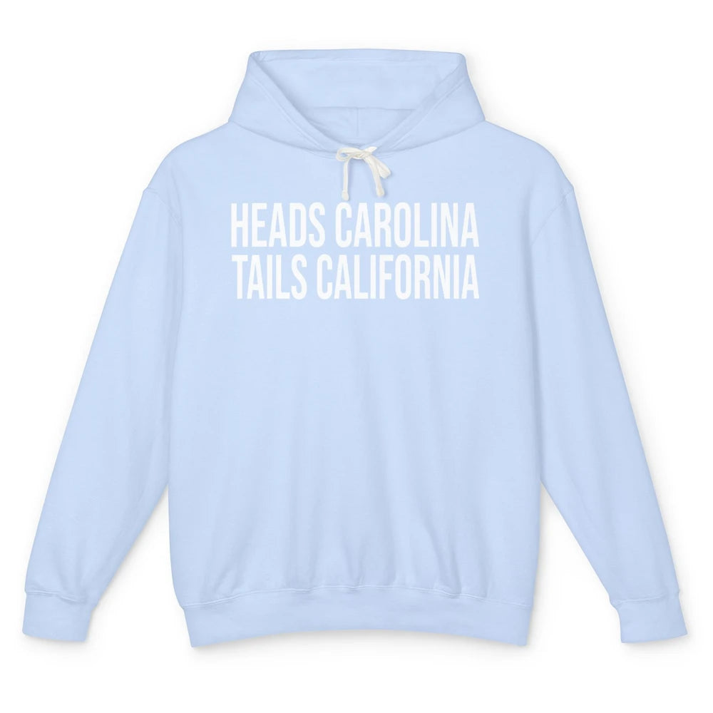 Vintage Heads Carolina Tail California Summer Beach Paradise Unisex Lightweight Hoodie