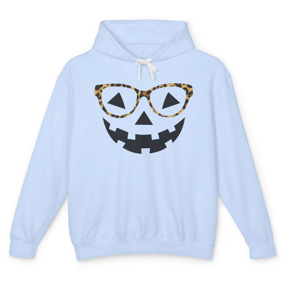 Funny Optometrist Eyeglasses Pumpkin Halloween Boy Costume Unisex Lightweight Hoodie