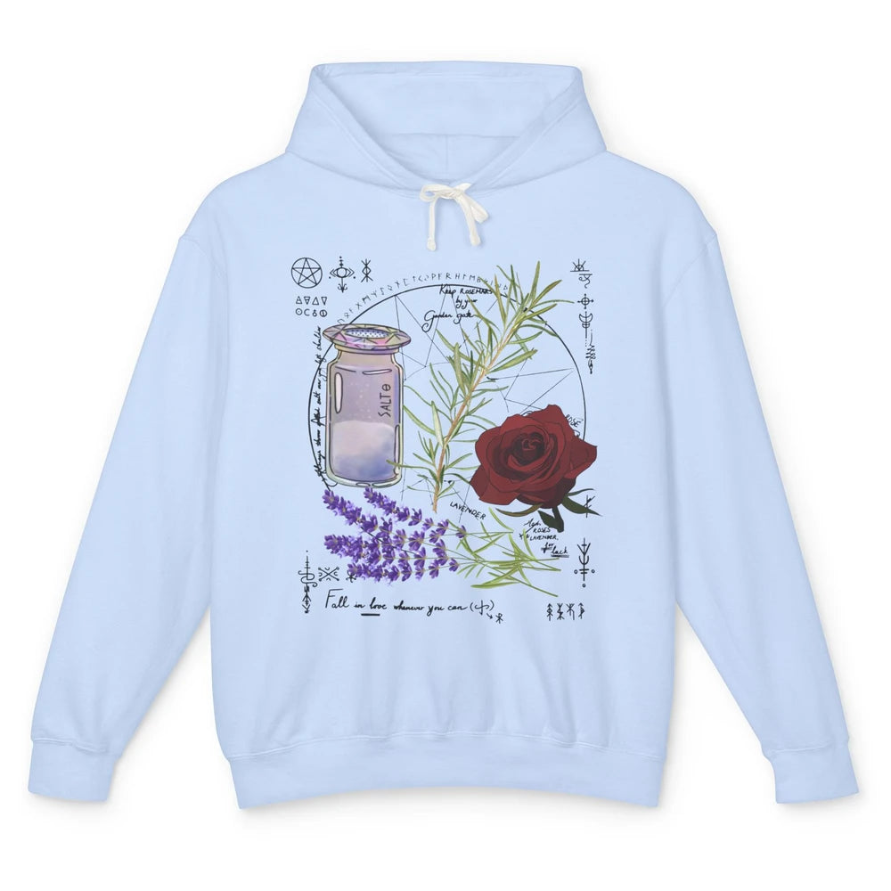 Practical Magic Gardening Card Gardeners Plant Lovers Gift Unisex Lightweight Hoodie