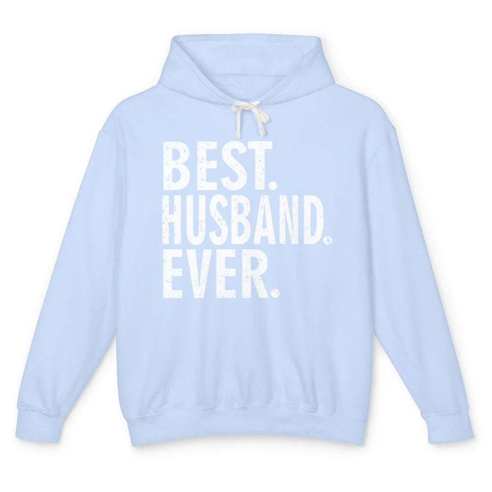 Vintage Best Husband Ever Father's Day Unisex Lightweight Hoodie