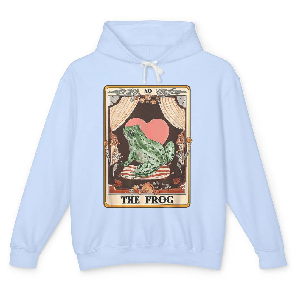 The Ginger Tarot Card Ginger Tabby Cat Ginger Cat Halloween Unisex Lightweight Hoodie