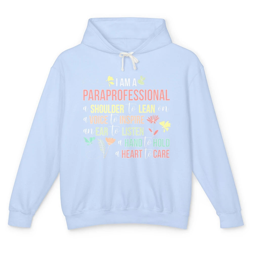 Im Paraprofessional Life Para Teacher Back To School Student Unisex Lightweight Hoodie