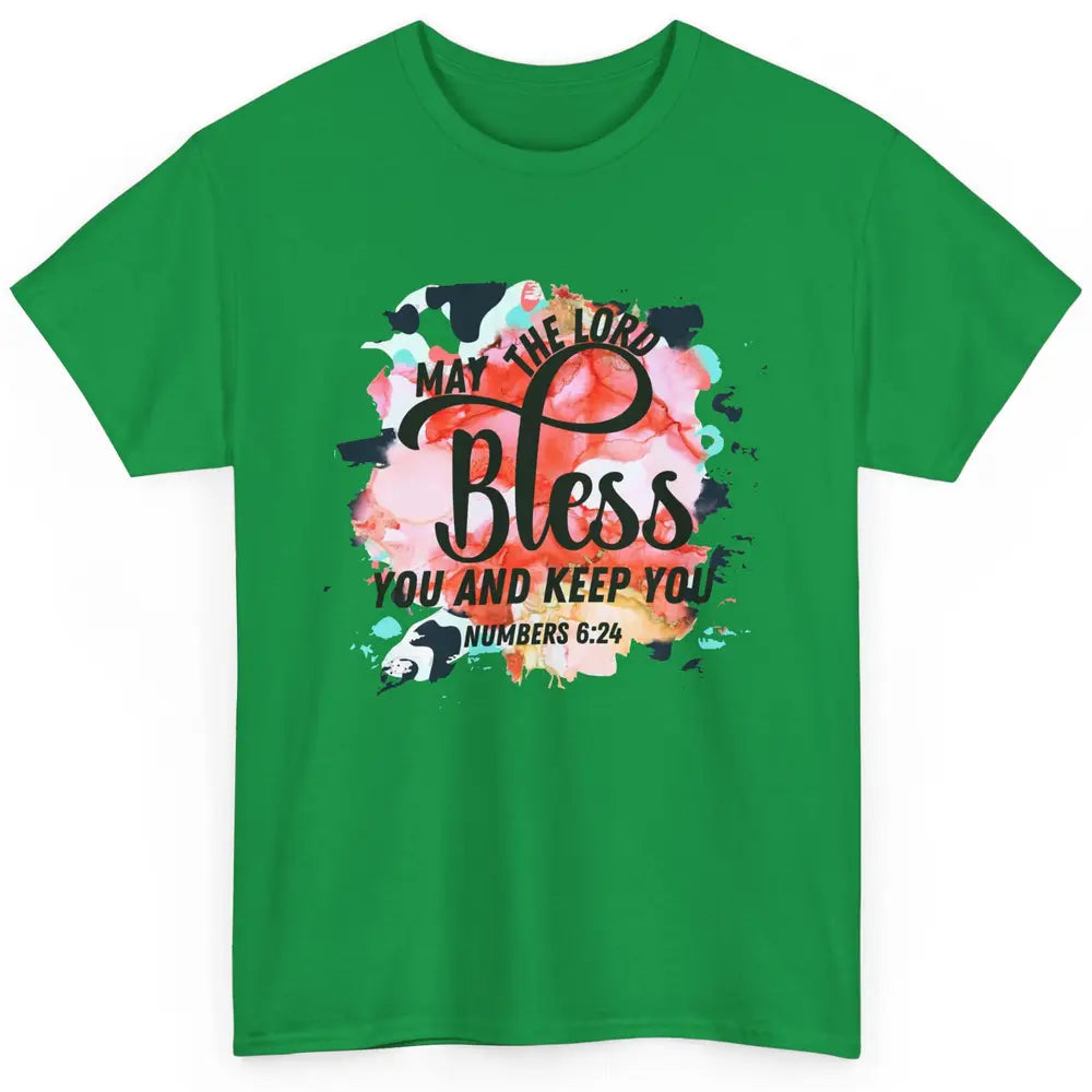 Christian May the Lord Bless You and Keep You Bible Verse Classic Unisex T-Shirt