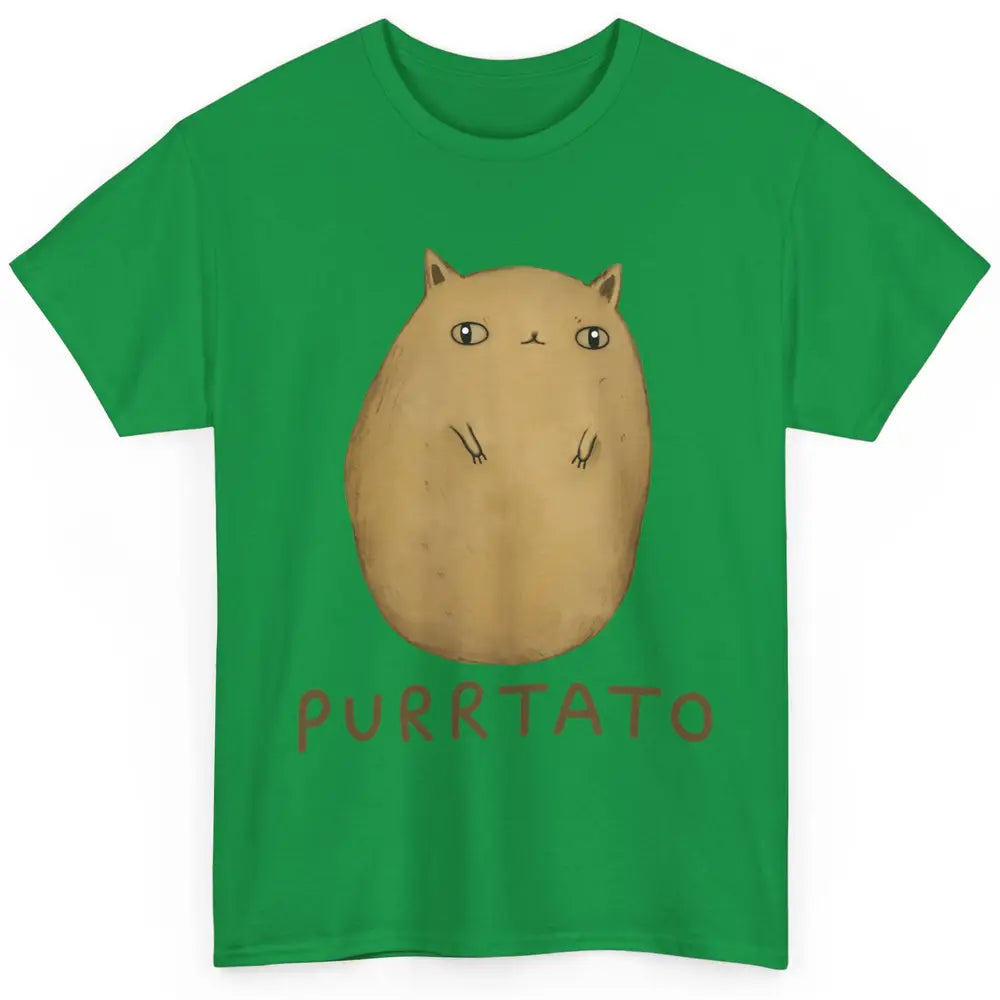 Funny Cat Potato Parody Costume Cat Mom Humorous Sarcastic Classic Unisex T-Shirt