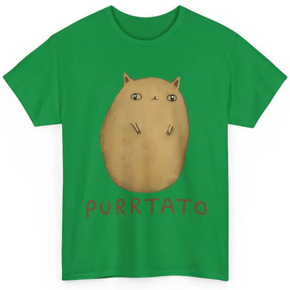 Funny Cat Potato Parody Costume Cat Mom Humorous Sarcastic Classic Unisex T-Shirt