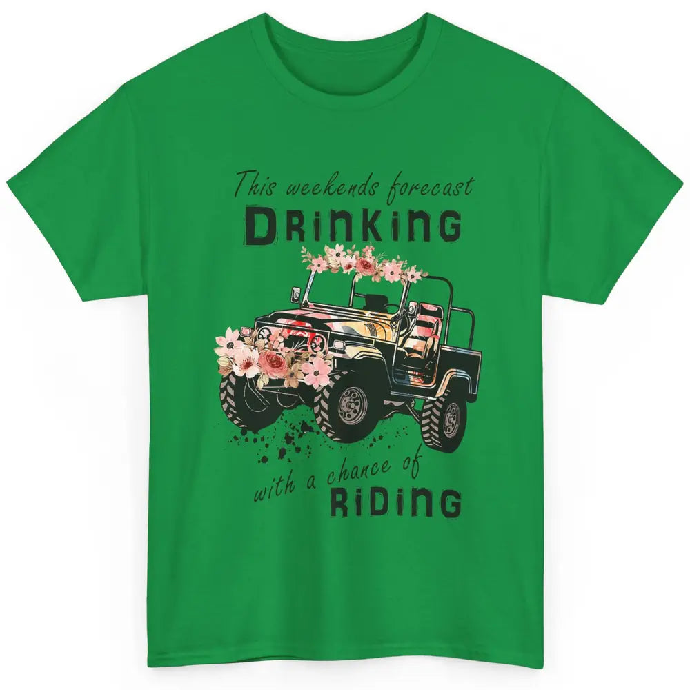 Drinking With Chance Riding Truck Mud UTV ATV SXS Offroad Classic Unisex T-Shirt