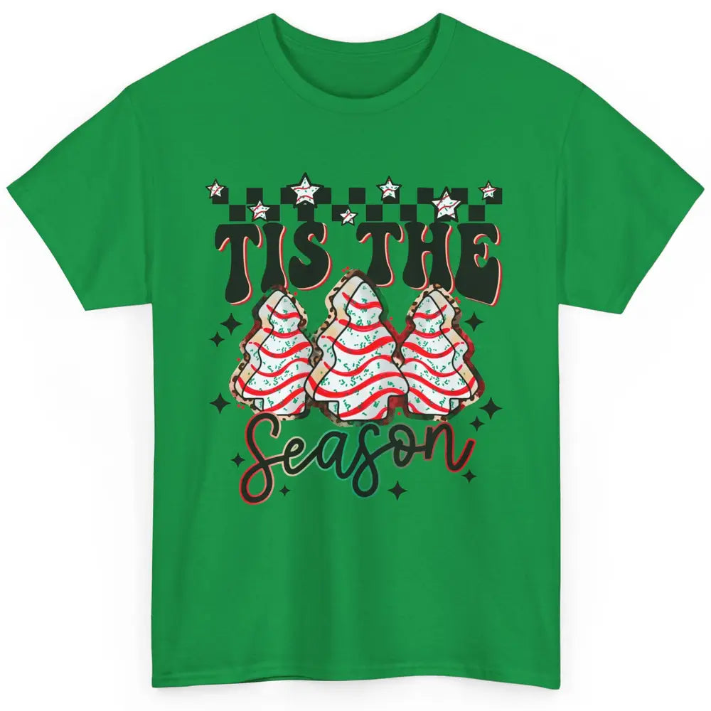 Funny Christmas Tree Cake Tis The Season Debbie Western Xmas Classic Unisex T-Shirt