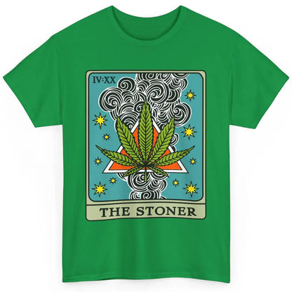 Vintage Weed The Stoner Tarot Card Weed Cannabis Marijuana Classic Unisex T-Shirt