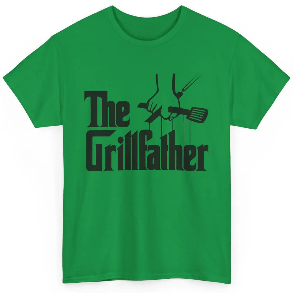 Funny BBQ The Grillfather Grilling Tools Grill And Smoker Classic Unisex T-Shirt