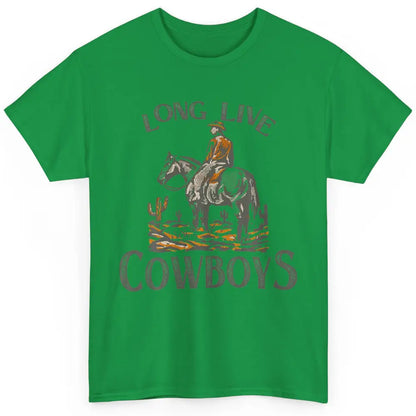 Desert Cowboy Retro Riding Horse Howdy Western Country Rodeo Classic Unisex T-Shirt