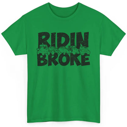 Retro UTV SXS Rider Riding Broke ATV Offroad Riding SXS Life Classic Unisex T-Shirt