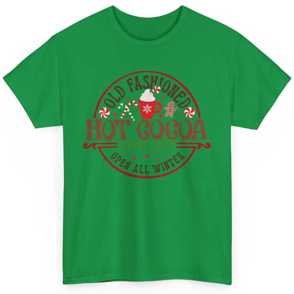 Christmas Gingerbread Hot Cocoa Hot Chocolate Christmas Classic Unisex T-Shirt