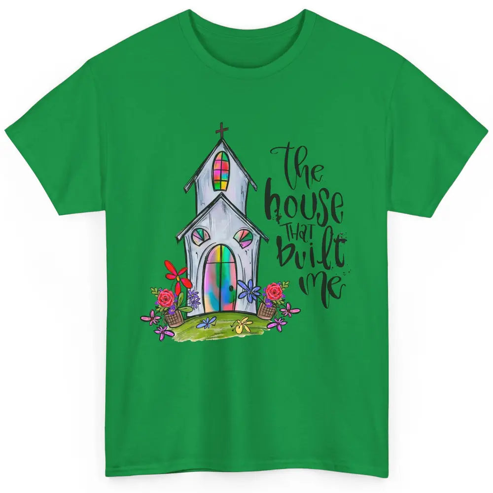 Christian Church The House That Built Me Bible Hand Drawn Classic Unisex T-Shirt