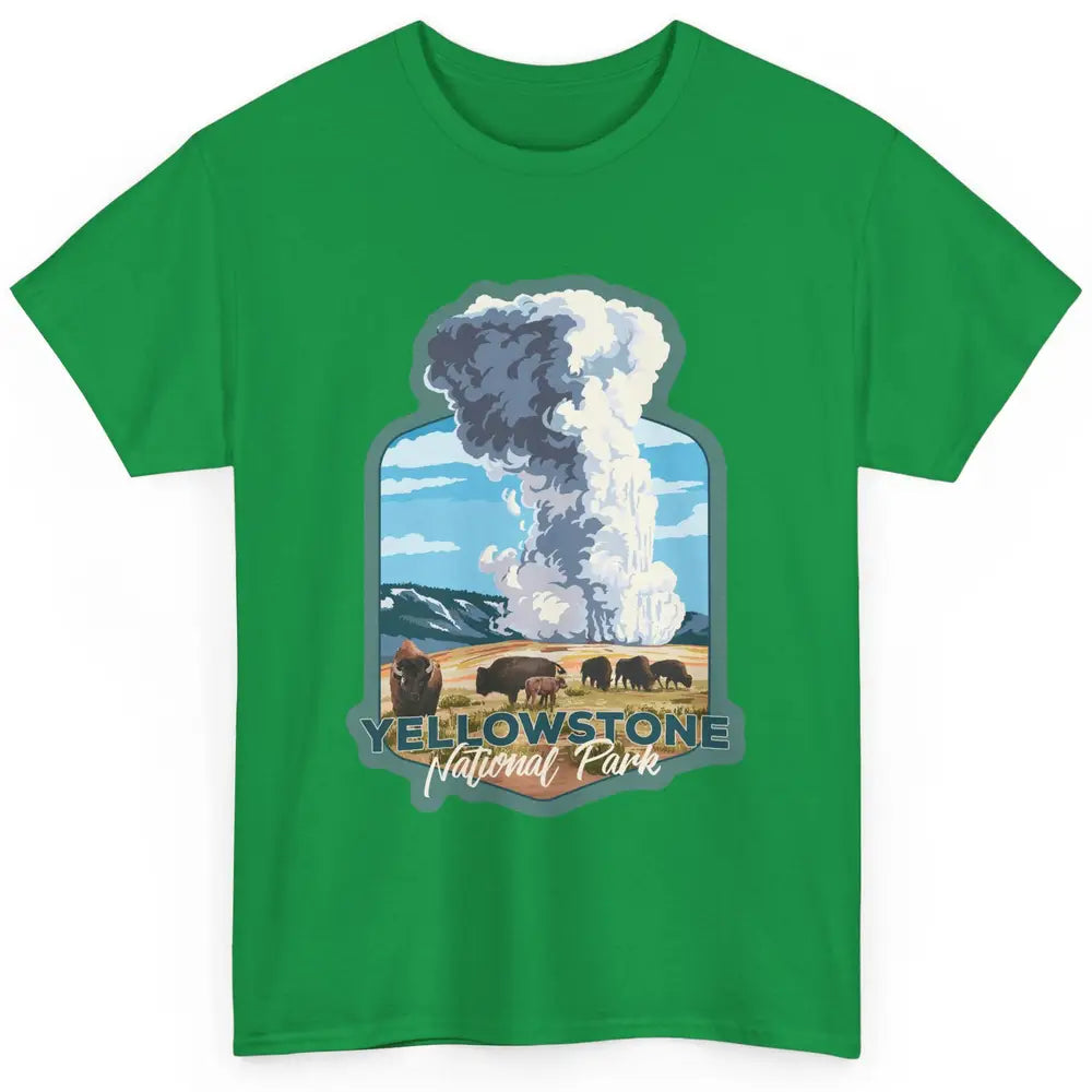 Yellowstone National Park Wyoming Old Faithful Nature Lovers Classic Unisex T-Shirt